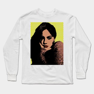 Gracie Abrams style pop art Long Sleeve T-Shirt